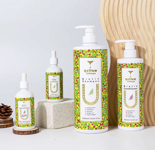 Hair Revival Trio – Rosemary, Peppermint & Biotin Scalp Therapy Set